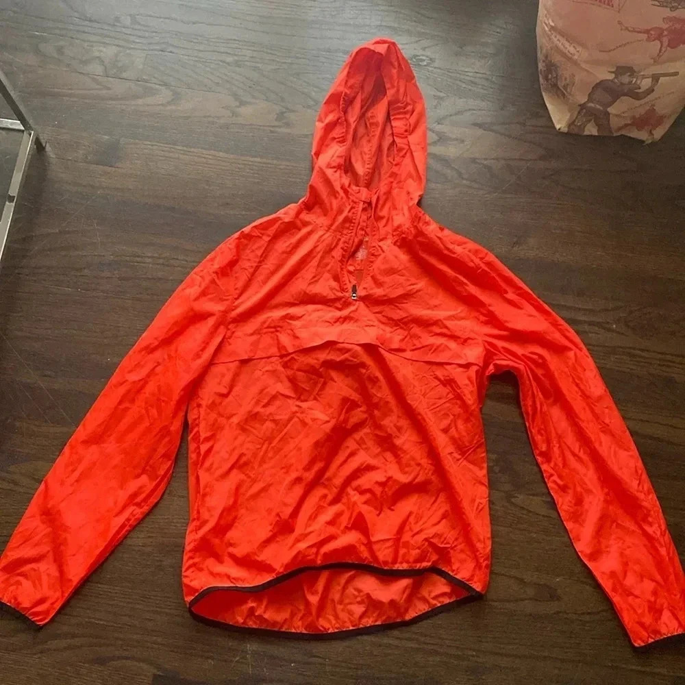 City Streets Orange Windbreaker